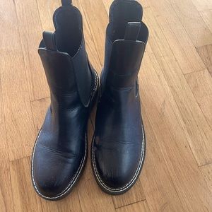 H&M women’s black combat boots